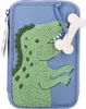 Depesche 2-Fach Federtasche Dino World schwarz Produktbild-Vorschau 2