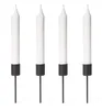 Novaliv 8x Stabkerzenhalter Schwarz I Kerzenpick 10 x 2,5 Produktbild-Vorschau 4