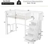 MODFU Hochbett 90x200 Bettgestell mit Produktbild-Vorschau 7
