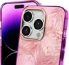 Guess, Schutzhülle Jungle Apple iPhone 14 Pro, Rosa Produktbild-Vorschau 3
