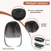 Clip in Pony Haare Haarverlängerungen Flat Bang mit Produktbild-Vorschau 3