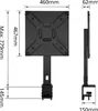 Ewent EW1543, 94 cm (37"), 139,7 cm (55"), 75 x 75 mm, 400 Podgląd zdjęcia produktu 3