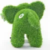 AniPlants, Grasfigur, "Elefant", stehend, Gartendeko, 35cm Produktbild-Vorschau 3