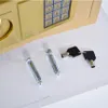 Ocelový domácí trezor s elektronickým zámkem a klíčem, Náhled obrázku produktu 12