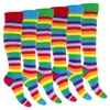 Footstar Damen Herren Kniestrümpfe geringelt (6 Paar) - Produktbild-Vorschau 1