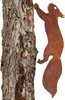 Rostiges Eichhörnchen zum Schraube in Holz, Gartenstecker Produktbild-Vorschau 1