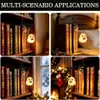 Eule Bücherregallampe, Vintage LED Nachtlicht, warmweiß, Produktbild-Vorschau 8