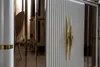 Esszimmer Set Weiß Anrichte Spiegel Modern Luxus Design Produktbild-Vorschau 4