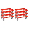 SparSet 6x Transportroller für Euroboxen 60x40cm mit Produktbild-Vorschau 5