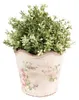Clayre & Eef bloempot, diameter 16 cm, hoogte 14 cm, Productafbeelding-voorbeeld 2