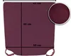 sunnypillow 4er Set Stuhlkissen mit Klettverschluss Produktbild-Vorschau 4