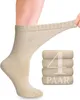 Diabetiker Bambus-Socken mit Elasthan für Damen: für Produktbild-Vorschau 1