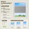 Plissee Klemmfix ohne Bohren 80x130cm Hellgrau Produktbild-Vorschau 8