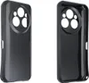 Two views of a black phone case, showing the front and back. Náhľad obrázku produktu