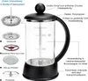 Caffettiera Eclipse 350ml French Press in vetro Anteprima dell’immagine prodotto 3