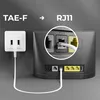 deleyCON 2m Telefonkabel TAE-F Stecker auf RJ11 Stecker Produktbild-Vorschau 7