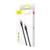The image shows the retail packaging of a Baseus USB-C cable. Produktbild-Vorschau