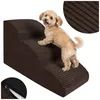 Domarex DOGGURU Streifen Braun 3 Stufen Hundetreppe  Produktbild-Vorschau 5