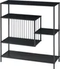 Konsolentisch ‘Beesel’ Metall 65,5 x 60 x 20 cm Schwarz Produktbild-Vorschau 2