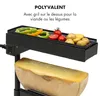 Klarstein Appareil a Raclette et Gril avec Plateau en Acier Voir les images du produit 4
