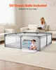SucceBuy Grand parc pour bébé, 200 x 149 cm, aire de jeu Voir les images du produit 6