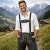 Pantaloni corti in pelle tradizionali da uomo PAULGOS - HK2 Anteprima dell’immagine prodotto 10
