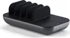 A black multi-device charging station with five slots. Anteprima dell’immagine prodotto