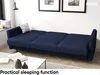 MEBLINI Sofa mit Schlaffunktion - Schlafcouch Ausziehbar - Produktbild-Vorschau 5