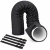 Abluftschlauch Isolierung 150 cm, flexibel, hitze- & Produktbild-Vorschau 1