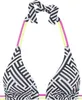 Buffalo Triangel-Bikini-Top Gioletta schwarz-weiß Größe 40 Produktbild-Vorschau 1