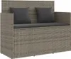 VidaXL 365763, Ciemny Szary, Rotang, Stal, 110 kg, Dorośli Podgląd zdjęcia produktu 1