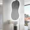 Unregelmäßiger asymmetrischer Spiegel mit LED Beleuchtung Produktbild-Vorschau 1