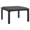 vidaXL 6-tlg. Garten-Lounge-Set Schwarz und Grau Poly Produktbild-Vorschau 9