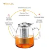 Théière Wilmax 1450 ml en verre thermo-isolant avec filtre Voir les images du produit 4