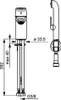 Hansa Waschtisch-Einhandmischer HansApolo 500 x 146 mit Produktbild-Vorschau 5