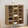 vidaXL Armadio per scarpe, 77,5 x 30 x 83,5 cm, materiale Anteprima dell’immagine prodotto 2