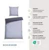 SCHIESSER Bettwäscheset Doubleface | Unifarben | Renforcé | Produktbild-Vorschau 2
