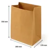 Blockbodenbeutel Kraftpapier 70g/m²  braun 260 + 170 x 350 Produktbild-Vorschau 2