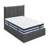 VASAGLE Polsterbett und Matratze Set, mit Stauraum 90x200 Produktbild-Vorschau 1