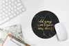 MuchoWow® Mauspad Mousepad Zitat - Tür - Gold - Marmor Produktbild-Vorschau 5