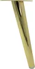 Gambe per mobili dorate lucide, 20 cm, perno angolare, Anteprima dell’immagine prodotto 3