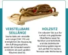 A wooden swing seat with thick ropes, presented with descriptive text about its features. Náhled obrázku produktu