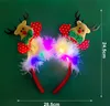 Frauen Mädchen Haar Hoop LED Weihnachten Rentier Santa Produktbild-Vorschau 9