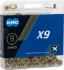 KMC X9 Ti-N Kette 114 Links 1/2 x 11/128 Gold Fahrrad-Kette Produktbild-Vorschau 6