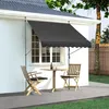 98x47" Patio Awning Retractable Patio Canopy Sunsetter with Produktbild-Vorschau 8