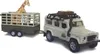 Glow2B Spielwaren Landrover-Jeep m.Safarianhän.inc.Giraffe  Produktbild-Vorschau 1