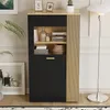 Vitrina Merax con iluminación LED de 16 colores y sistema Vista previa de la imagen del producto 5