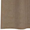 vidaXL Voile Rideaux avec œillets 2 pcs. Marron clair Voir les images du produit 6