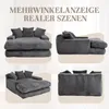 MODFU Rozkládací postel Relaxační postel Cord-Rozkládací Náhled obrázku produktu 4