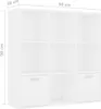 vidaXL Regał biały 98x30x98 cm Materiał drewnopochodny Podgląd zdjęcia produktu 10